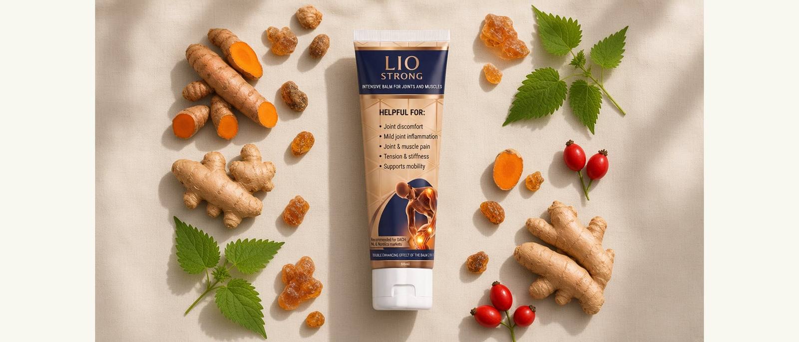 Lio Strong mit allen botanischen Inhaltsstoffen
